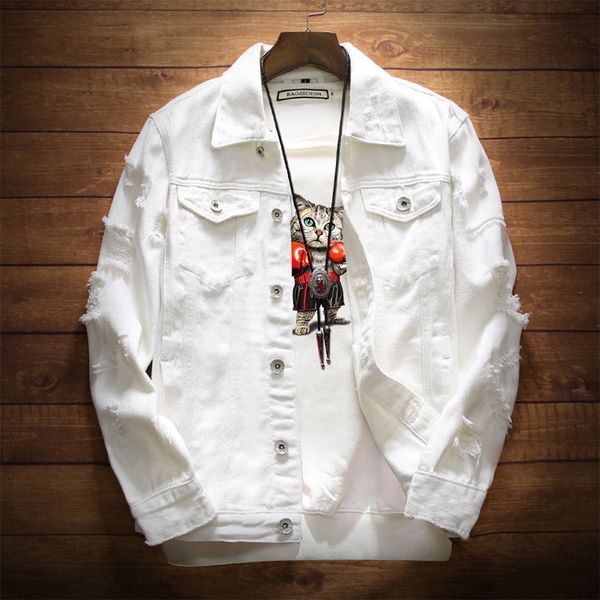 pevsn mens denim jacket trendy fashion hip hop streetwer ripped denim jacket mens jeans male cowboy coats 3xl,ya735, Black;brown
pevsn mens denim jacket trendy fashion hip hop streetwer ripped denim jacket mens jeans male cowboy coats 3xl,ya735, Black;brown