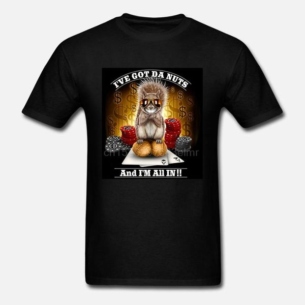 ive got da nuts all in t shirt blackjack chips poker squirrel tee s-3xl, White;black
ive got da nuts all in t shirt blackjack chips poker squirrel tee s-3xl, White;black