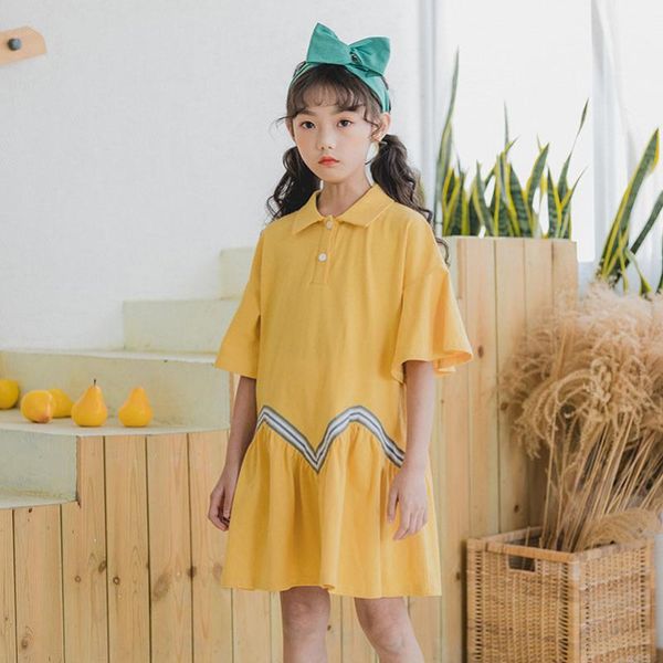 yourseason 5 to 17 years girl loose shirt dress 2020 summer flare sleeve ruffles toddler knit baby girls leisure dresses, Red;yellow
yourseason 5 to 17 years girl loose shirt dress 2020 summer flare sleeve ruffles toddler knit baby girls leisure dresses, Red;yellow