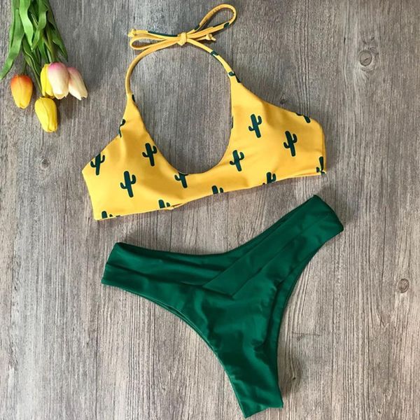 women's swimming suit bikini swimsuit 2019 swimwear women's 2 piece cactus print split swimsuit bikini beachwear#10
women's swimming suit bikini swimsuit 2019 swimwear women's 2 piece cactus print split swimsuit bikini beachwear#10
