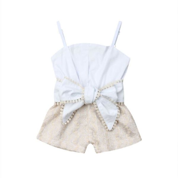 boutique girl clothes 2019 summer toddler kids baby girl clothes lace sleeveless romper bow jumpsuit outfits sunsuit, Blue
boutique girl clothes 2019 summer toddler kids baby girl clothes lace sleeveless romper bow jumpsuit outfits sunsuit, Blue