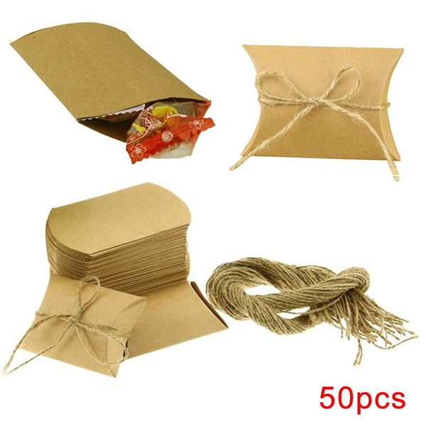 50pcs kraft paper rustic gift candy boxes packaging bag party wedding birthday anniversary favor boxes supply
50pcs kraft paper rustic gift candy boxes packaging bag party wedding birthday anniversary favor boxes supply