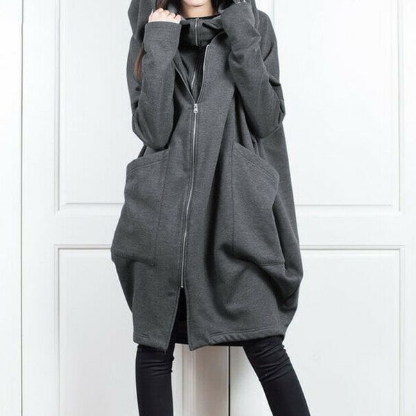 feitong 5xl плюс размер толстовки женщины full zip hoodie теплого карман дама пуловеры длинного капюшон пальто куртки топ толстовка, Black
feitong 5xl плюс размер толстовки женщины full zip hoodie теплого карман дама пуловеры длинного капюшон пальто куртки топ толстовка, Black
