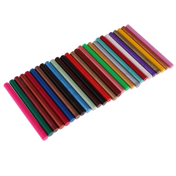 10pcs multi-color round sealing wax sticks for wedding invitation letter card stamp, Black
10pcs multi-color round sealing wax sticks for wedding invitation letter card stamp, Black