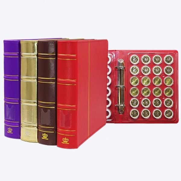 144 coins collection 27.5*25cm 6 sheets round box protection let coin holder banknote currency for coins
144 coins collection 27.5*25cm 6 sheets round box protection let coin holder banknote currency for coins