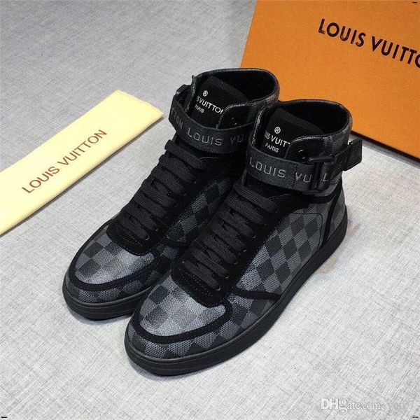 19ss luxury pu leather men's sneakers outdoor lace-up flat no-slip casual shoes man sport trainers walking footwear cqcq1, Black
19ss luxury pu leather men's sneakers outdoor lace-up flat no-slip casual shoes man sport trainers walking footwear cqcq1, Black