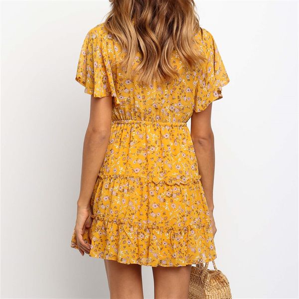 summer beach dress boho style women floral print chiffon dress 2020 v-neck short sleeve a-line mini party dress vestidos, Black;gray
summer beach dress boho style women floral print chiffon dress 2020 v-neck short sleeve a-line mini party dress vestidos, Black;gray