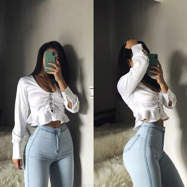 high waisted jeans women spring autumn tight hip lifting leggings high elasticity slim pants fashionable and versatile, Blue
high waisted jeans women spring autumn tight hip lifting leggings high elasticity slim pants fashionable and versatile, Blue