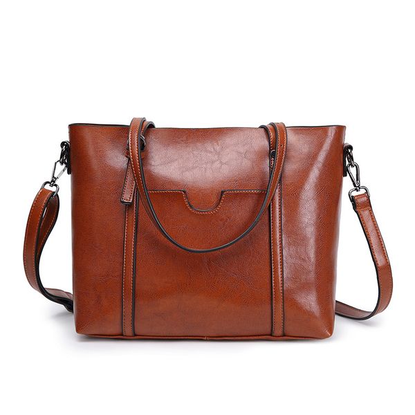 2020 new oil leather women's bag shoulder messenger bag european and american fashion pu women's handbag
2020 new oil leather women's bag shoulder messenger bag european and american fashion pu women's handbag