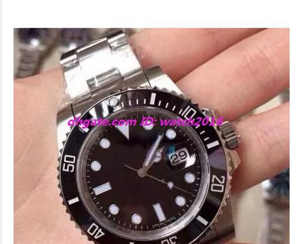 luxury watch wristwatch perpetu@l 40mm su/b black ceramic bezel 116610 eta 2836 automatic mens watch men's watches, Slivery;brown
luxury watch wristwatch perpetu@l 40mm su/b black ceramic bezel 116610 eta 2836 automatic mens watch men's watches, Slivery;brown