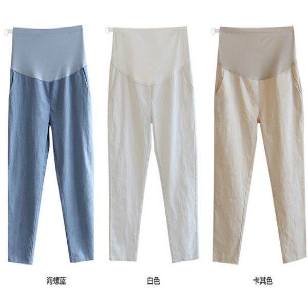 2020 summer new cotton clothes for pregnant women pregnancy clothes nine-point maternity pants for pregnant women pants, White
2020 summer new cotton clothes for pregnant women pregnancy clothes nine-point maternity pants for pregnant women pants, White