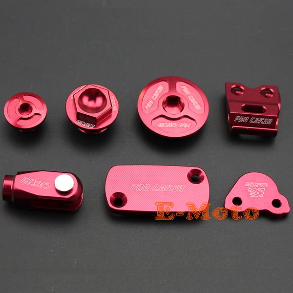 cnc billet rear brake clevis brake reservoir cover hose clamp engine plugs for crf250r 250x 450r 450x motorcross new
cnc billet rear brake clevis brake reservoir cover hose clamp engine plugs for crf250r 250x 450r 450x motorcross new