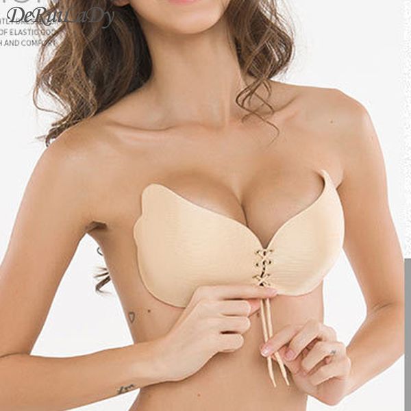 Deruilady Strapless Women Bra Self -Adhesive Sticky Wire Free Lb Invisible Bra Silicone Wedding Underwear Sexy Lingerie Fly Bra
Deruilady Strapless Women Bra Self -Adhesive Sticky Wire Free Lb Invisible Bra Silicone Wedding Underwear Sexy Lingerie Fly Bra