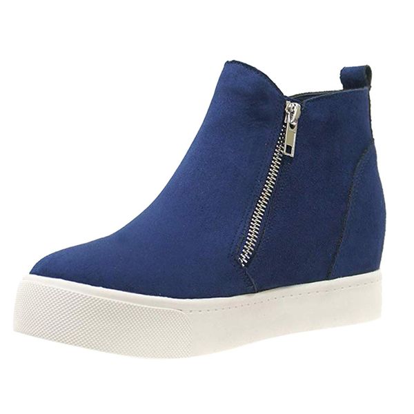 women's shoes flat casual zipper single shoes plus size booties students running sportschoenen voor dames shoe #d, Black
women's shoes flat casual zipper single shoes plus size booties students running sportschoenen voor dames shoe #d, Black