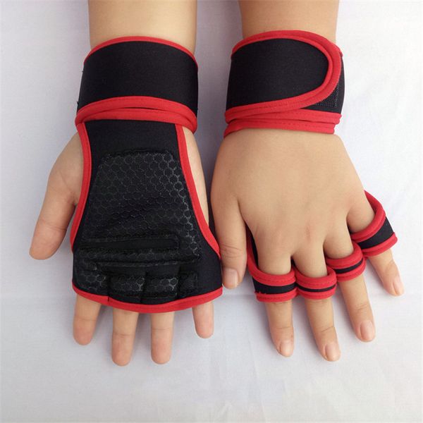 1 pair weight lifting gloves women men silicone padding wrist support for fitness cross training hand guards gym powerlifting, Black
1 pair weight lifting gloves women men silicone padding wrist support for fitness cross training hand guards gym powerlifting, Black