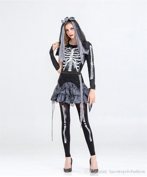 Halloween Day Womens Clothes The Skeleton Bride Cosplay Dress Designer Funny Dress Party Women Theme Costume
Halloween Day Womens Clothes The Skeleton Bride Cosplay Dress Designer Funny Dress Party Women Theme Costume