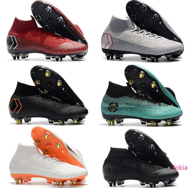 mens high ankle soccer cleats football shoes steel nail shoes mercurial superfly vi elite sg ac size:39-46 low price wholesale
mens high ankle soccer cleats football shoes steel nail shoes mercurial superfly vi elite sg ac size:39-46 low price wholesale