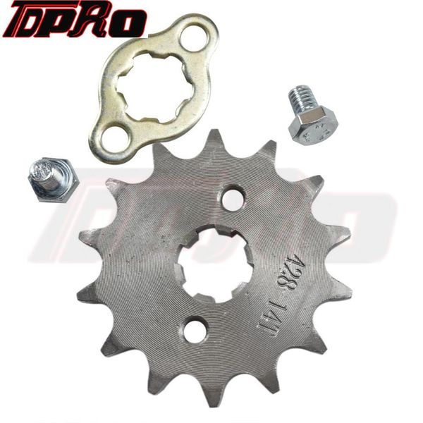 428 17mm engine sprocket 14t 15t 16t 17t for 50cc to 125cc atv go kart quad pitbike buggy dirt bike with locking plate and screw
428 17mm engine sprocket 14t 15t 16t 17t for 50cc to 125cc atv go kart quad pitbike buggy dirt bike with locking plate and screw