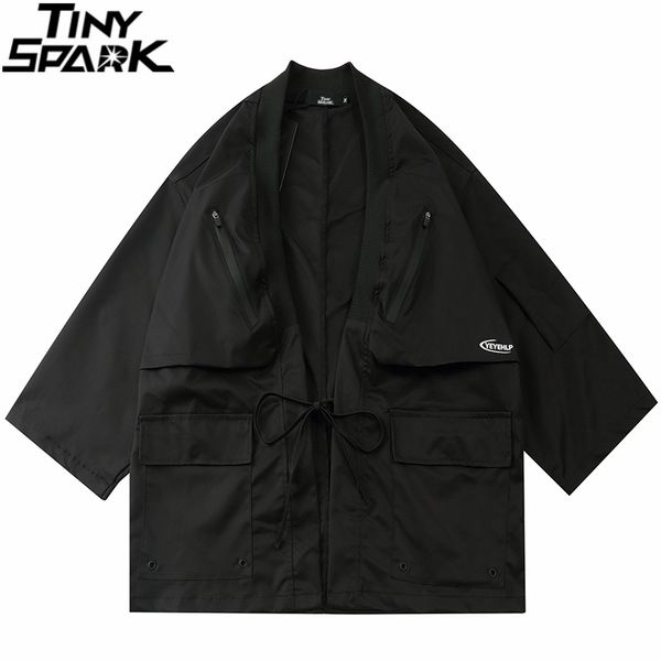 2020 japanese kimono jacket zipper pockets hip hop men black jacket streetwear harajuku japan style cardigan kimono, Black;brown
2020 japanese kimono jacket zipper pockets hip hop men black jacket streetwear harajuku japan style cardigan kimono, Black;brown