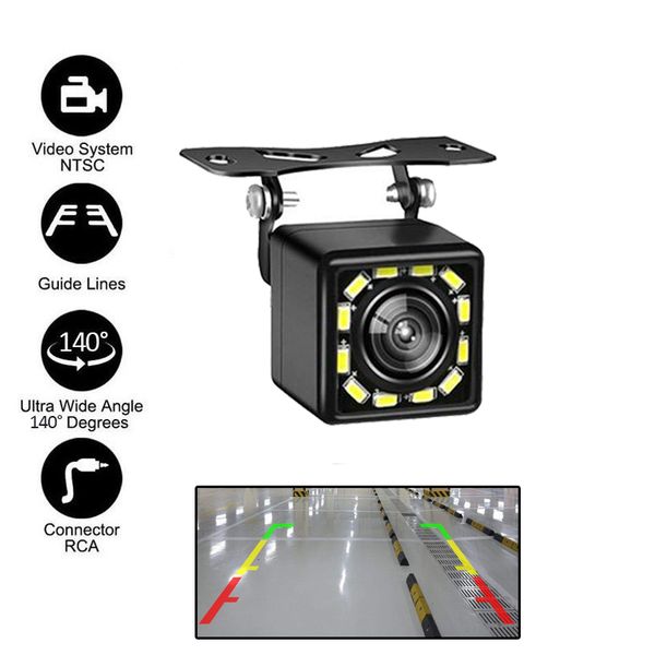 universal hd car reverse camera ip67 waterproof ccd lens 140 degree rearview cameras led parking vehicle back up cam
universal hd car reverse camera ip67 waterproof ccd lens 140 degree rearview cameras led parking vehicle back up cam