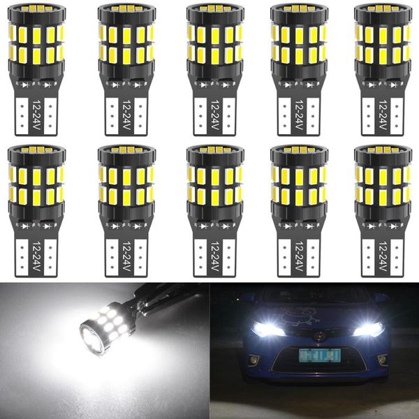 10pcs t10 led canbus bulbs for e90 e60 white 168 501 w5w led lamp wedge car interior lights 12v 6000k red amber yellow blue
10pcs t10 led canbus bulbs for e90 e60 white 168 501 w5w led lamp wedge car interior lights 12v 6000k red amber yellow blue