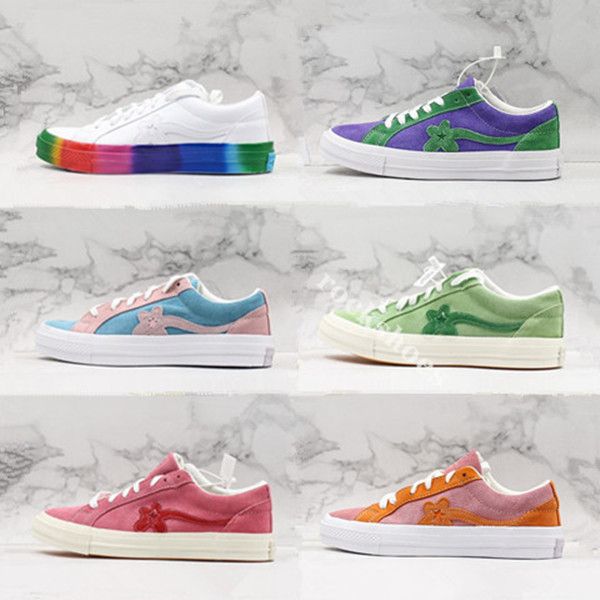 1970s creator one star ox golf le fleur white rainbow ttc skateboard shoes men women canvas shoes burlap scarlet green blue sneakers, Black
1970s creator one star ox golf le fleur white rainbow ttc skateboard shoes men women canvas shoes burlap scarlet green blue sneakers, Black