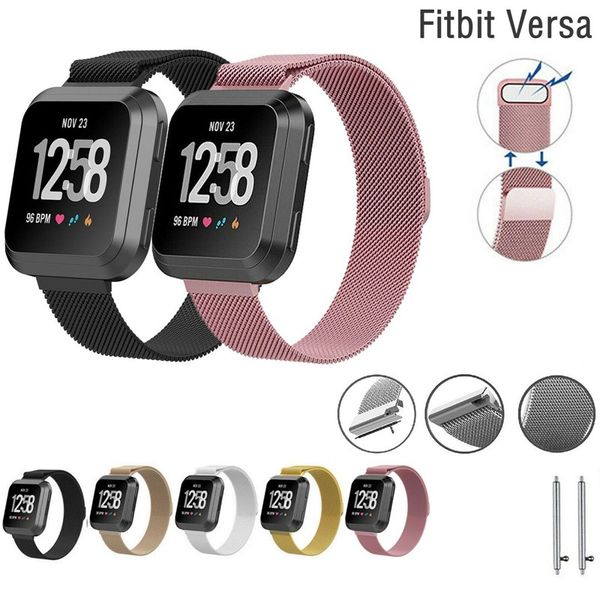 magnetic milanese loop band for fitbit versa /blzae stainless steel wrist strap for fitbit versa 2 /versa lite smartwatch
magnetic milanese loop band for fitbit versa /blzae stainless steel wrist strap for fitbit versa 2 /versa lite smartwatch