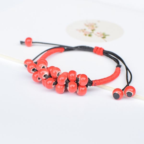 creative fashion trendy bracelet small fresh womens beaded bracelet hand-woven solid color ceramic bracelet, Black
creative fashion trendy bracelet small fresh womens beaded bracelet hand-woven solid color ceramic bracelet, Black