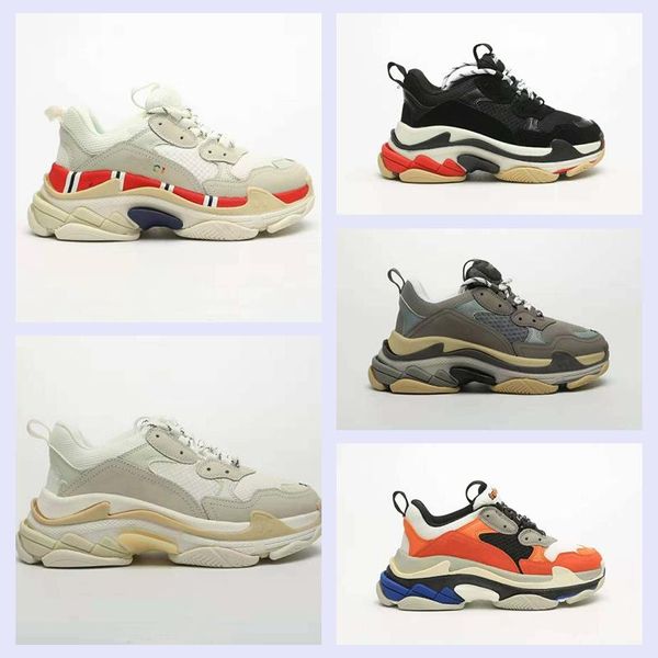 2020 luxury triple s designer men low old platform sports shoes combination bottom boots men's and women's fashion casual shoes sn, White;red
2020 luxury triple s designer men low old platform sports shoes combination bottom boots men's and women's fashion casual shoes sn, White;red