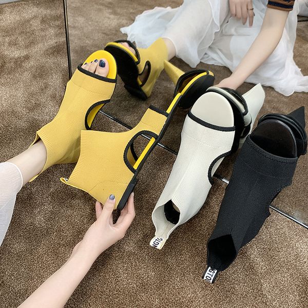 new knitted breathable open toe clip sandals ins net red with the same wild was thin sandals casual women's shoes, Black
new knitted breathable open toe clip sandals ins net red with the same wild was thin sandals casual women's shoes, Black