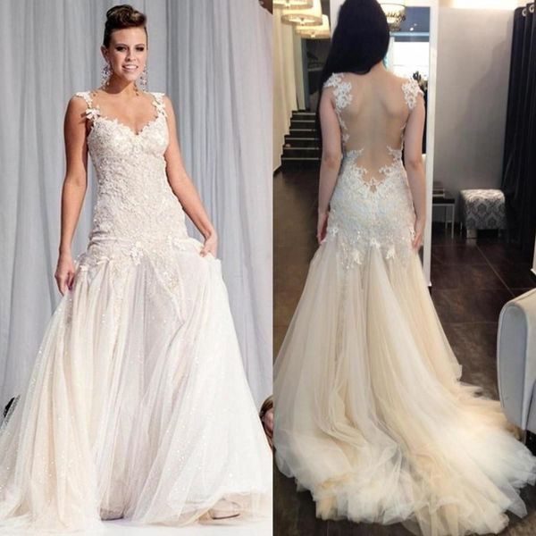 beach bohemian lace wedding dress blackless with sweep train bridal gown plus size vestido de novia cheap, White
beach bohemian lace wedding dress blackless with sweep train bridal gown plus size vestido de novia cheap, White