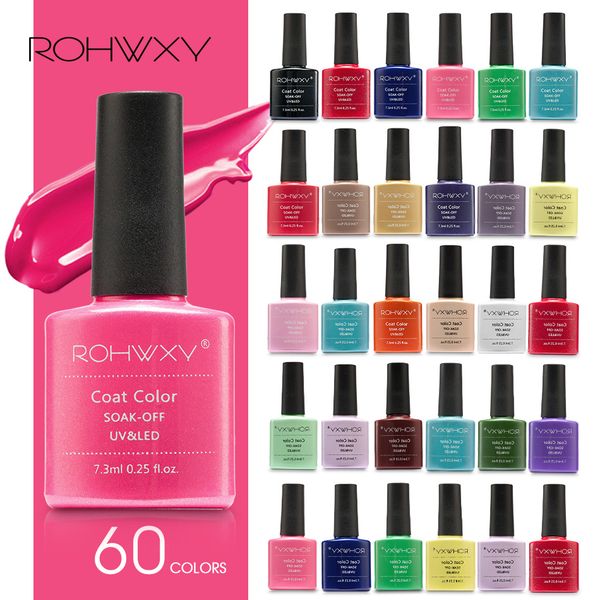 rohwxy 7.3 ml nail gel polish for manicure 60 colors uv led gel laquer soak off varnish painting nail art design tools, Red;pink
rohwxy 7.3 ml nail gel polish for manicure 60 colors uv led gel laquer soak off varnish painting nail art design tools, Red;pink