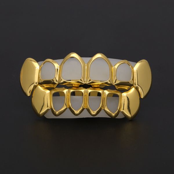 the new fashion hollow braces are made of high-quality copper edible wax and gold-plated to create the trend of hip-hop fans., Black
the new fashion hollow braces are made of high-quality copper edible wax and gold-plated to create the trend of hip-hop fans., Black