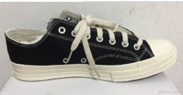 new play all stars башмак cdg 1970 холст совместно big eyes с сердечки бежевого дизайнером случайных скейтборда кроссовки 35-44 без коробки, Black
new play all stars башмак cdg 1970 холст совместно big eyes с сердечки бежевого дизайнером случайных скейтборда кроссовки 35-44 без коробки, Black