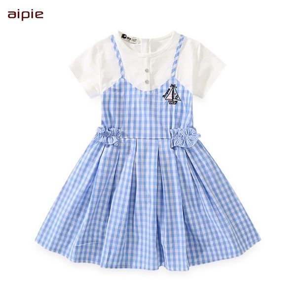 children girls's summer dresses fashion england style knee-length girls dress clothing for 4-12 years, Red;yellow
children girls's summer dresses fashion england style knee-length girls dress clothing for 4-12 years, Red;yellow