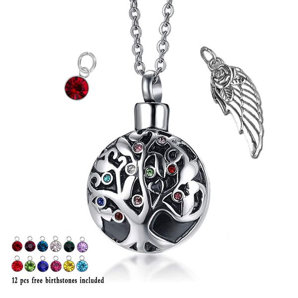 urn pendant necklace tree of life' cremation jewelry for ashes mother's day keepsake for dad sister grandma aunt wife daughter mom, Silver
urn pendant necklace tree of life' cremation jewelry for ashes mother's day keepsake for dad sister grandma aunt wife daughter mom, Silver