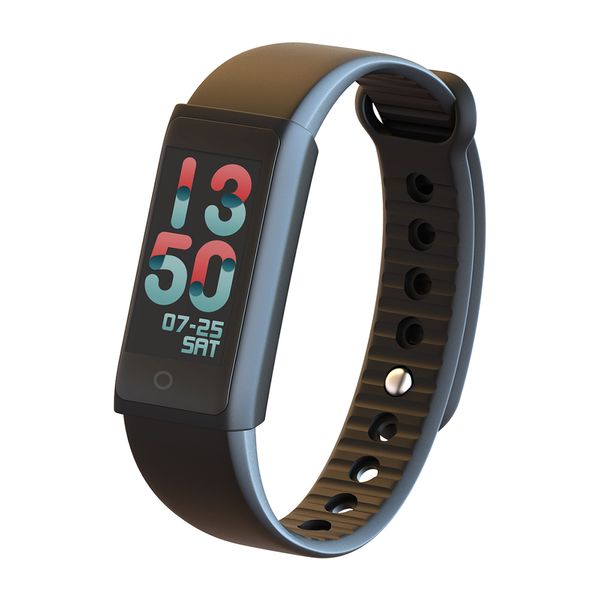 colorful touch screen smart bracelet fitness tracker heart rate pedometer sleep monitor alarm for ios & android, Slivery;brown
colorful touch screen smart bracelet fitness tracker heart rate pedometer sleep monitor alarm for ios & android, Slivery;brown
