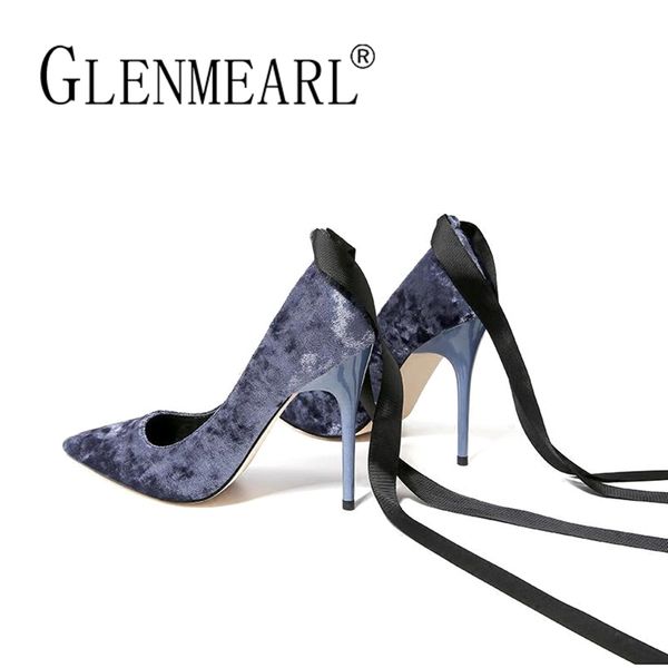 brand women pumps high heels shoes retro velvet thin heels pumps spring black ankle strap pointed toe bowtie party shoes woman
brand women pumps high heels shoes retro velvet thin heels pumps spring black ankle strap pointed toe bowtie party shoes woman