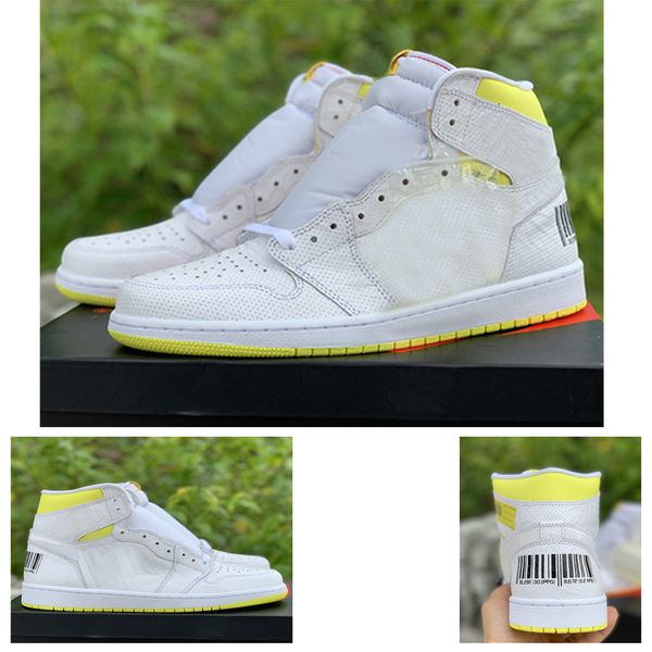 2019 new 1 first class flight basketball shoes trainers designer 1s white yellow bar code women sneakers baskets des chaussures schuhe
2019 new 1 first class flight basketball shoes trainers designer 1s white yellow bar code women sneakers baskets des chaussures schuhe