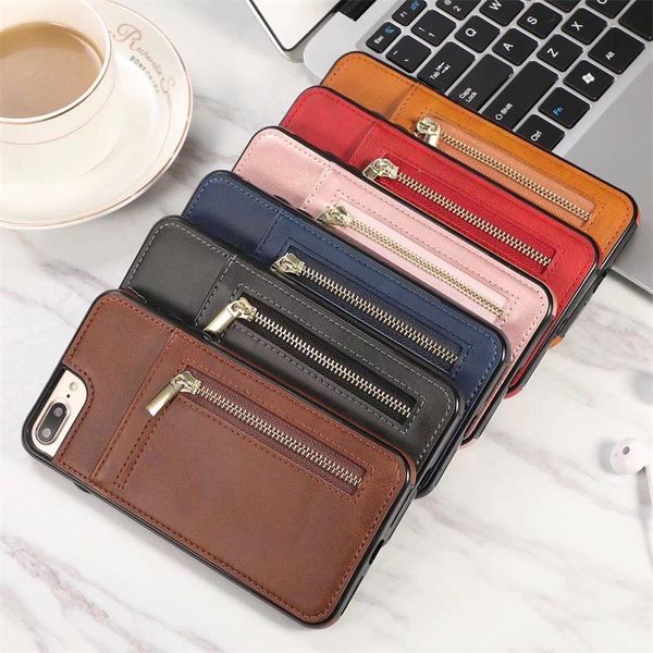 For Iphone XS Max XR 8 7 6 Plus Wallet Cell Phone Case With Zipper For PU Leather Cases Wallet Back Cover Pouch With Card Slot Photo Frame
For Iphone XS Max XR 8 7 6 Plus Wallet Cell Phone Case With Zipper For PU Leather Cases Wallet Back Cover Pouch With Card Slot Photo Frame