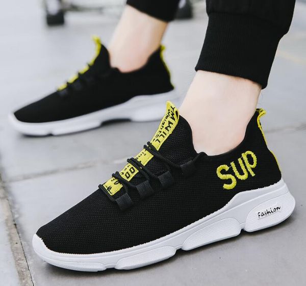 low price 2020 summer new men's casual lightweight athletic breathable sneakers casual running sports shoes, Black
low price 2020 summer new men's casual lightweight athletic breathable sneakers casual running sports shoes, Black