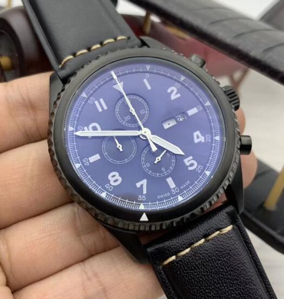 navitimer 1884 quartz chronometer sport mens watches arabic numerals blue dial day date calendar watch pilots and aviation fans wristwatches, Slivery;brown
navitimer 1884 quartz chronometer sport mens watches arabic numerals blue dial day date calendar watch pilots and aviation fans wristwatches, Slivery;brown