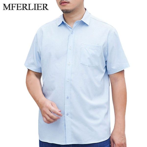 men's casual shirts summer men shirt 5xl 6xl 7xl 8xl 9xl bust 155cm short sleeve plus size, White;black
men's casual shirts summer men shirt 5xl 6xl 7xl 8xl 9xl bust 155cm short sleeve plus size, White;black