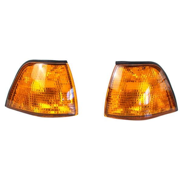 2pcs yellow amber indicator lamp corner light lens side corner signal light fit for e36 3 series 4 door 1992-1998
2pcs yellow amber indicator lamp corner light lens side corner signal light fit for e36 3 series 4 door 1992-1998