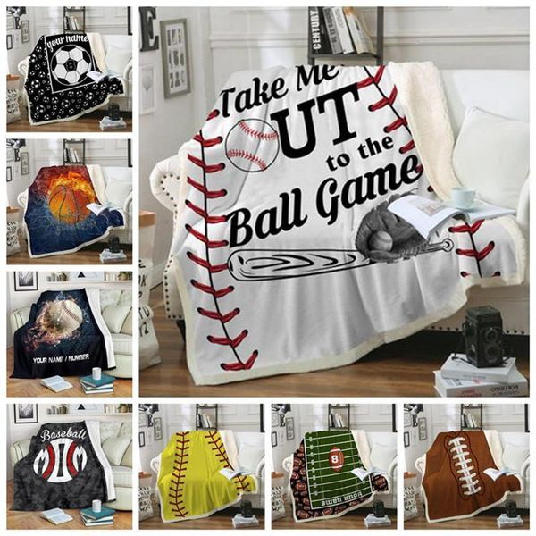 150*130 cm rugby football sherpa blanket baseball rugby 3d printed shu velvet blanket kids winter double thickness blanket t9i00186 
150*130 cm rugby football sherpa blanket baseball rugby 3d printed shu velvet blanket kids winter double thickness blanket t9i00186