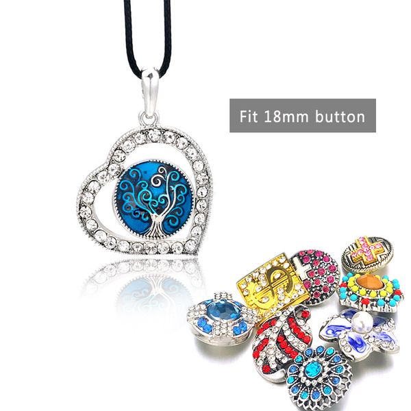 luwellever fashion interchangeable heart crystal ginger necklace 135 fit 18mm snap button pendant charm jewelry for women gift, Silver
luwellever fashion interchangeable heart crystal ginger necklace 135 fit 18mm snap button pendant charm jewelry for women gift, Silver