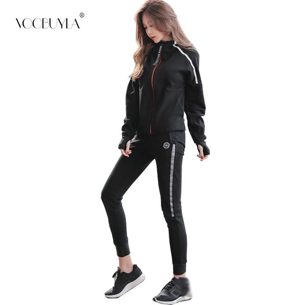 2020 spring women running set sportswear zipper hoodies jacket +sweatpant 2 pieces sets women tracksuits fitness sports set suit, Black;blue
2020 spring women running set sportswear zipper hoodies jacket +sweatpant 2 pieces sets women tracksuits fitness sports set suit, Black;blue