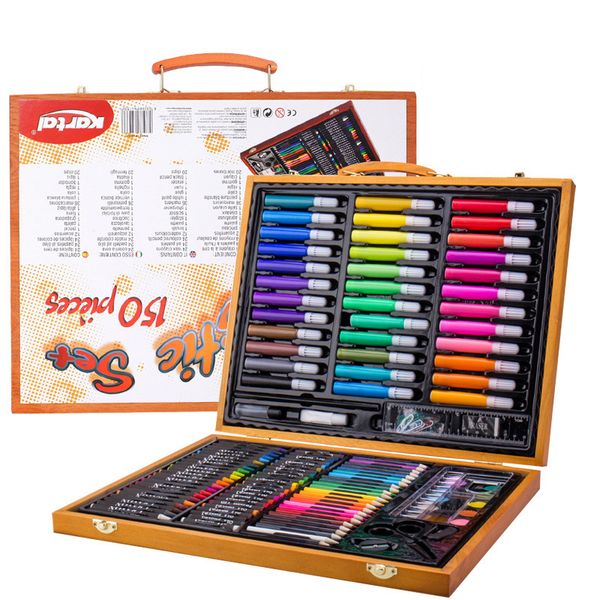 208 pcs kids gift watercolor drawing art marker brush pen set children painting art set for kids gift office stationery supplies
208 pcs kids gift watercolor drawing art marker brush pen set children painting art set for kids gift office stationery supplies