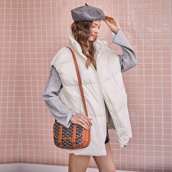 winter ladies sleeveless short jackets 2018 oversize korea casual wuite duck warm stand collar vest down coat, Black
winter ladies sleeveless short jackets 2018 oversize korea casual wuite duck warm stand collar vest down coat, Black