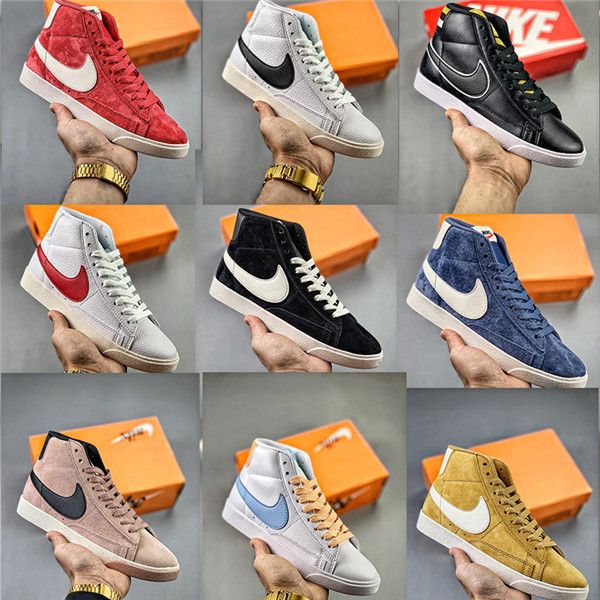 fashion w blazer mid vintage suede men's and women's running shoes sports outdoor sneakers comfortable breathable eur size 36-44
fashion w blazer mid vintage suede men's and women's running shoes sports outdoor sneakers comfortable breathable eur size 36-44